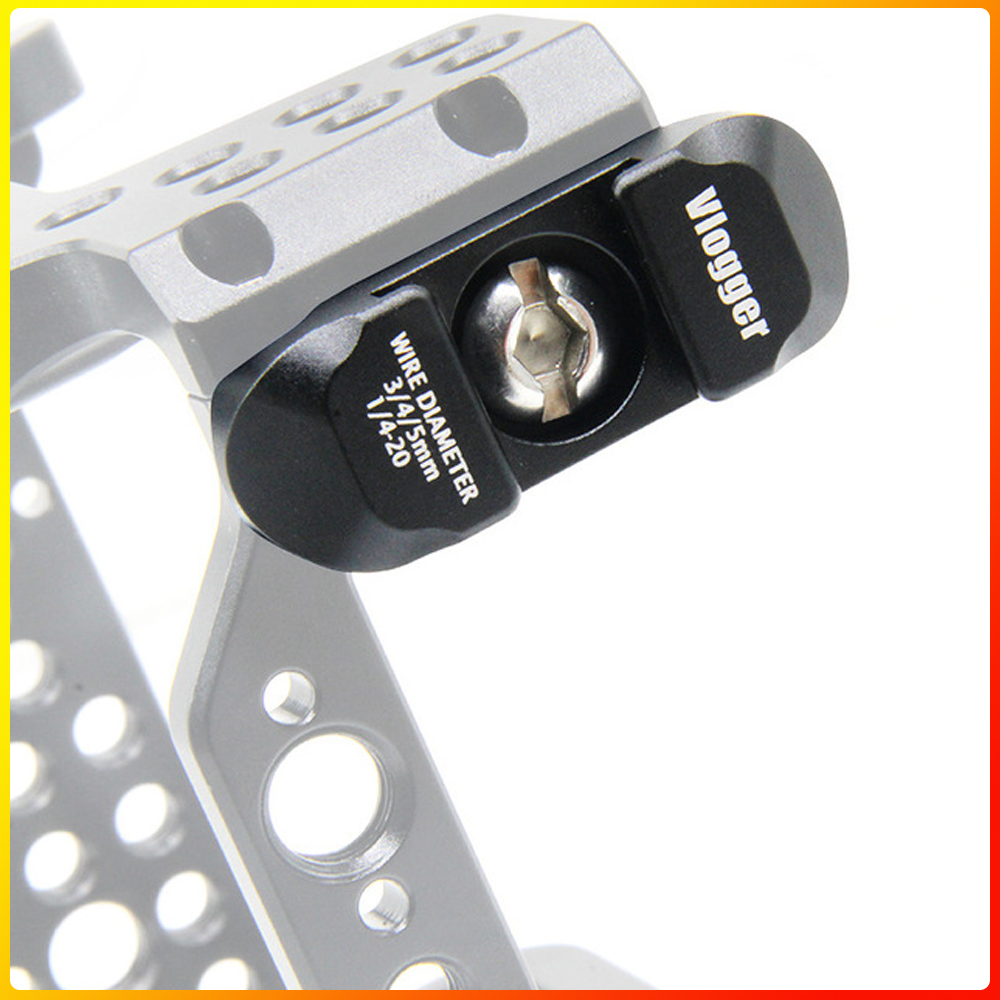 Kamera Kabel Klemme für Tragbare Käfig L platte Halterung Beschlag Draht Clip Organizer Bausatz mit Kalten Schuh Halterung für Monitor LED licht