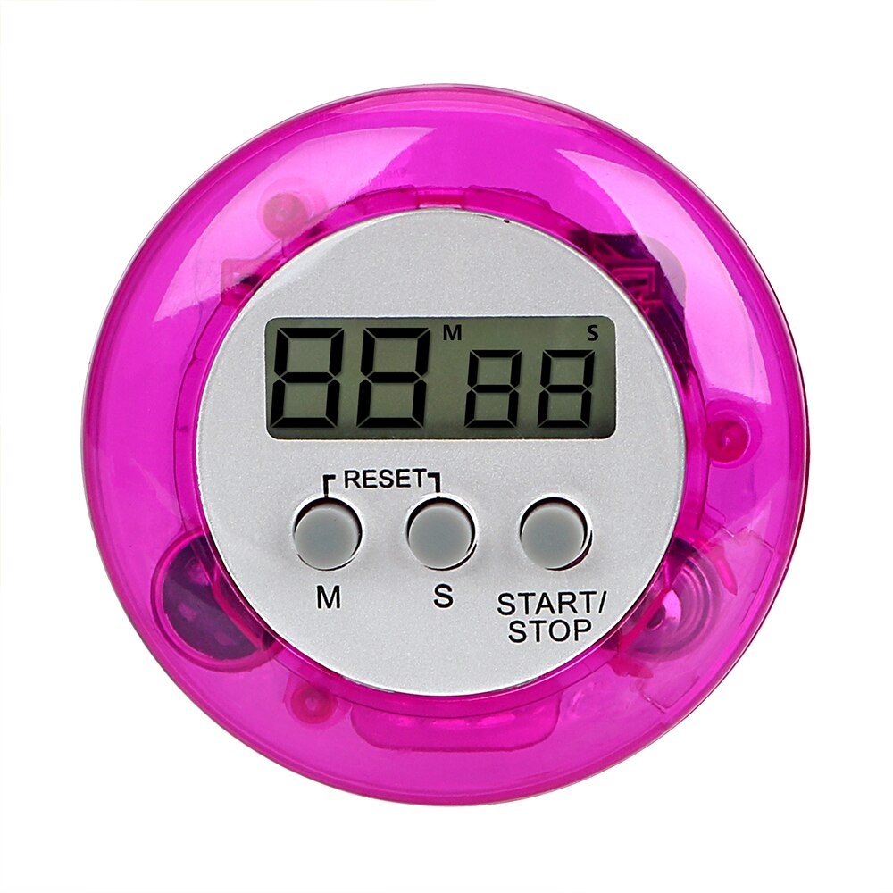 Contador de temporizador de cocina, reloj con alarma de Cuenta atrás práctica de cocina con soporte magnético, temporizador de Cocina Digital LCD