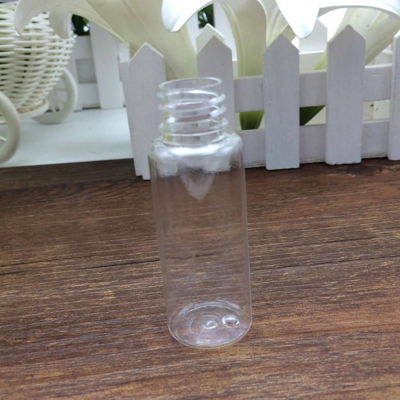 20ml Mini Travel Transparent Empty Spray Bottle Plastic Refillable Bottles Container Makeup Beauty Bottle Random Color