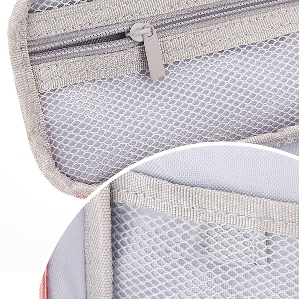 Estuche multifuncional de doble capa para lápices, estuche de papelería de gran capacidad, bolsa de maquillaje, suministro de , bolígrafo de tela, estudiantes escolares