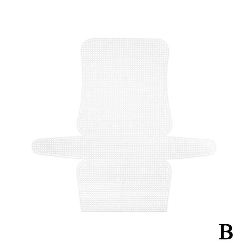 Plastic Mesh Cloth For Bag DIY Making Handcraft Bags Weaving Material Latch Hook Bags Made Plastic Grid Hook Crafts Accessories: B
