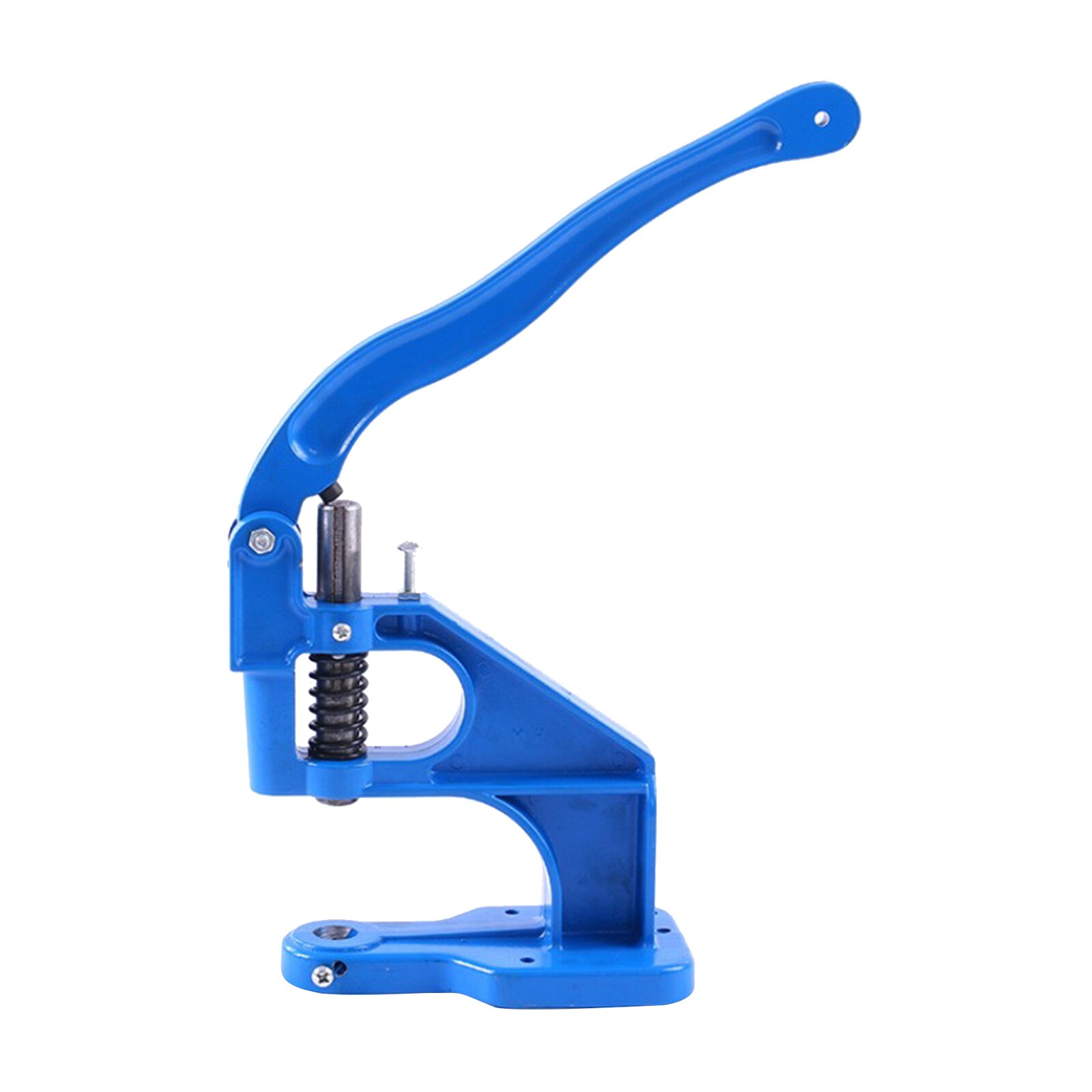 Kit de máquina prensa de mano de ojales de alta resistencia, herramienta para pancartas, ojal de ojal, agujeros para cinturones, bolsas, cortinas, tiendas