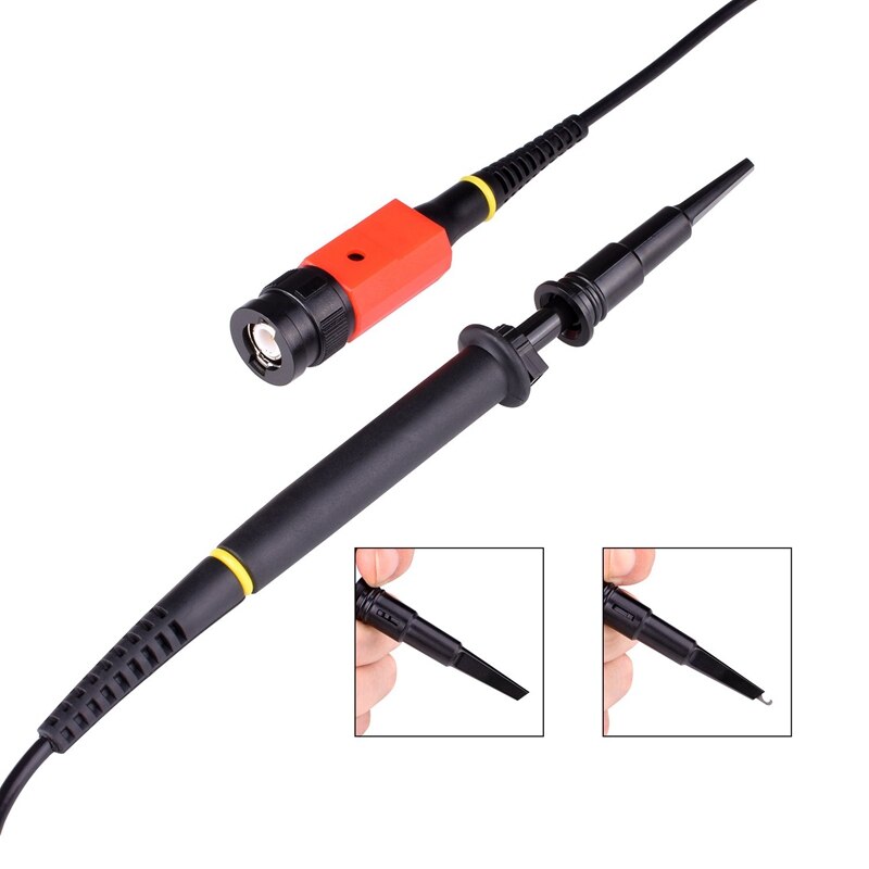 P4100 Universal 100:1 Sonda de alto voltaje para osciloscopios para Rigol Atten Owon Siglent, sonda de osciloscopio Digital de alta precisión