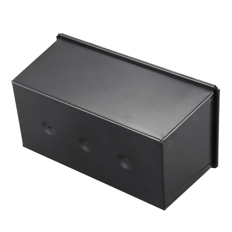 Rectangle Bakeware Nonstick Box Large Loaf Tin Kitchen Pastry Bread Cake Baking Black