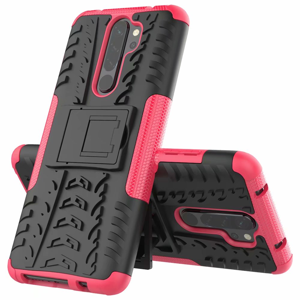 Tigenkey Voor Redmi Note8 Pro Case Voor Redmi Note 8 Pro Shockproof Cover Case Voor Redmi Note8 Pro Mode Telefoon case: TPU / Rose Red