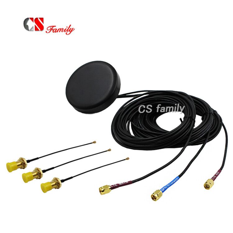 Antenne GPS 4G LTE Mimo Anti-vol pour voiture, avec 3 câbles IPEX vers sma, 100mm, nouveauté