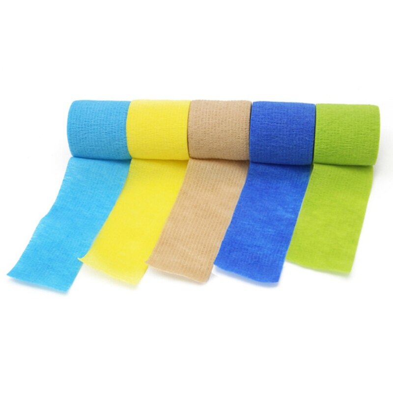 Sports Therapy Self Adhesive Elastic Bandage Wrap Tape 4.5m Elastoplast For Knee Support Pads Finger Ankle Palm Shoulder