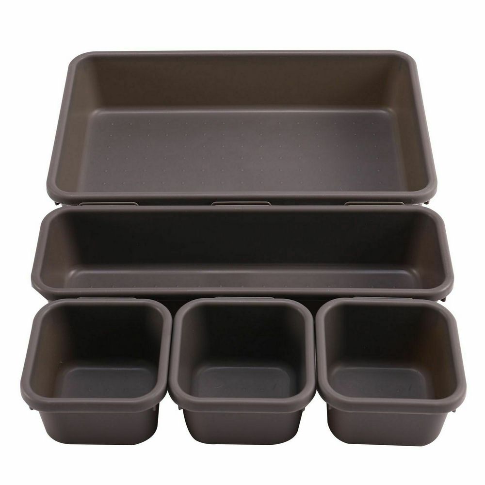 8Piece Drawer Organiser Desk Drawer Tidy Jewellery Clothing Kitchen Drawer Tidy Jewellery Clothing Kitchen Drawer Tidy Container