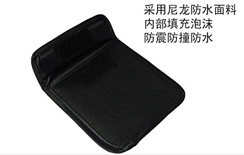F13495 respectivamente a prueba de golpes a prueba de agua 1 de bolsillo de bolsa de almacenamiento caso bolsa cuadrado UV CPL de filtros de la lente + FS