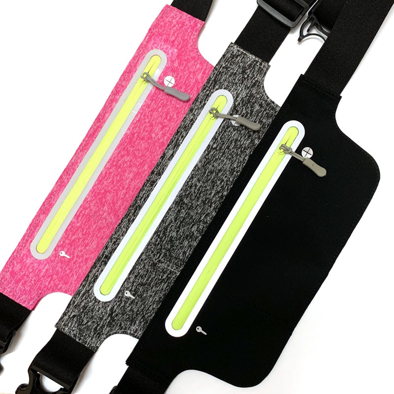 Universal Sport Accessories Gym Waterproof Phone Waist Bag Belt Pouch Mobile Phone Case For iPhone 11 Pro X XR 8 Plus Phone bag