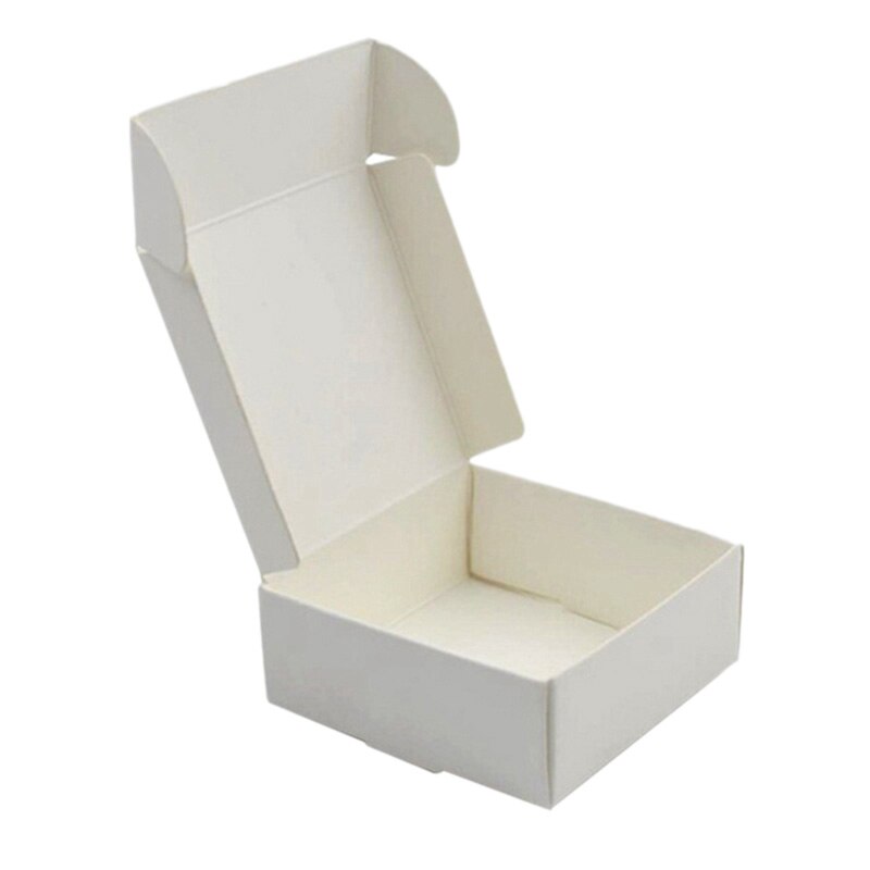 100 x /Lot Small Kraft Paper Box Cardboard Handmade Soap Box Craft Paper Box Packaging Jewelry Box White: Default Title