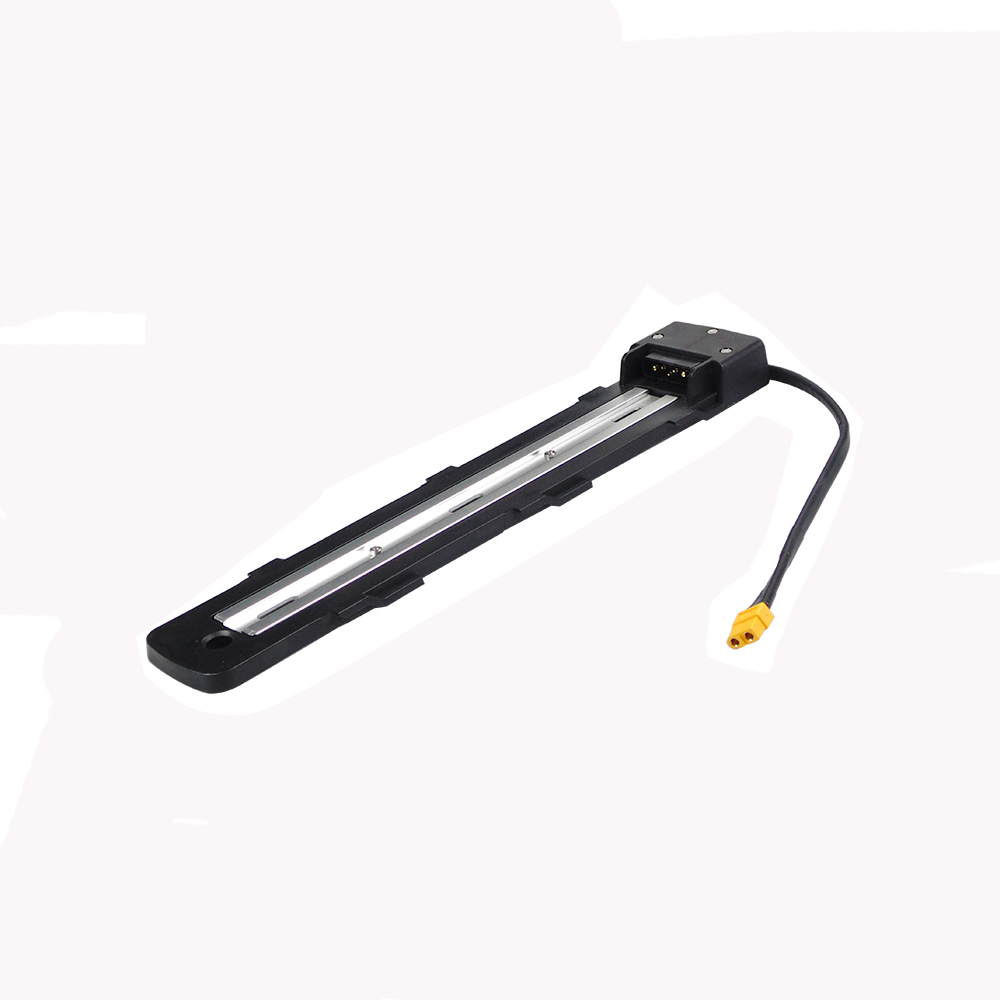 RadRunner Batterijbeugel voor elektrische fietsen Montagebasis Compatibele oplaadbare lithium-ionhouder voor elektrische fietsen: Light Grey