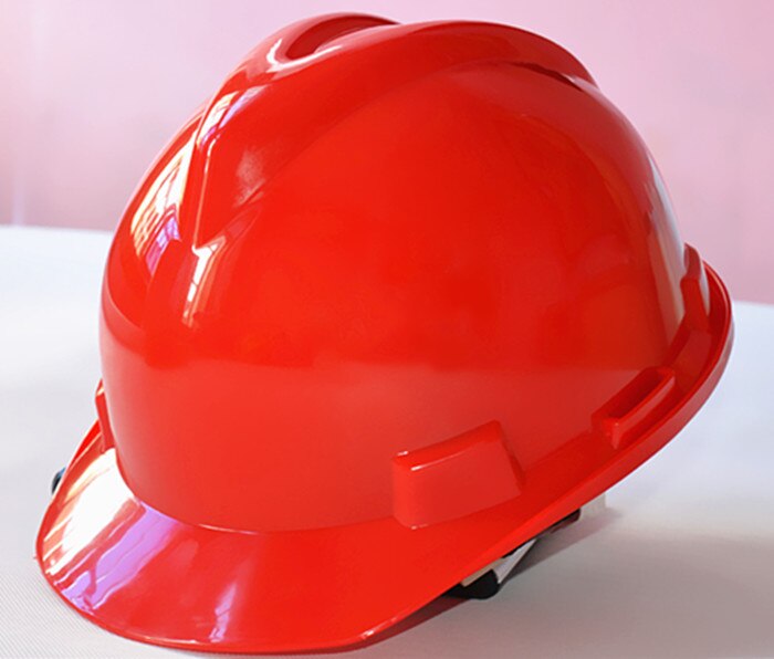 Gute casco de seguridad V stil Glasierten stahl baustelle sicherheit Helm arbeit Webseite schützen Helm: rot