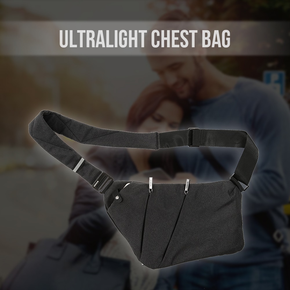 Sling Backpack Chest Bag Lightweight Outdoor Sport Travel Hiking Anti Theft Crossbody Shoulder Pack Bag Daypack Chest Pack
