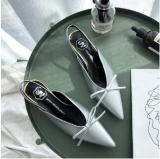 Riem Hakken Pomp Schoenen Vrouwen Schoenen Vrouw Hoge Hakken Puntige Mode Schoenen Zomer Comfortabele Schoenen L13: Zilver / 35