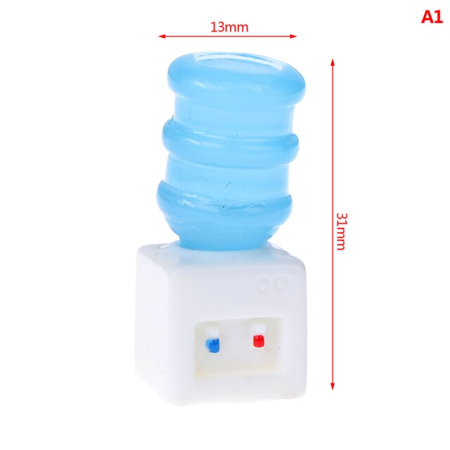 1/12 Dollhouse Miniature Water Dispenser Model Furniture Decoration Accessories Used For Doll House Model: A1