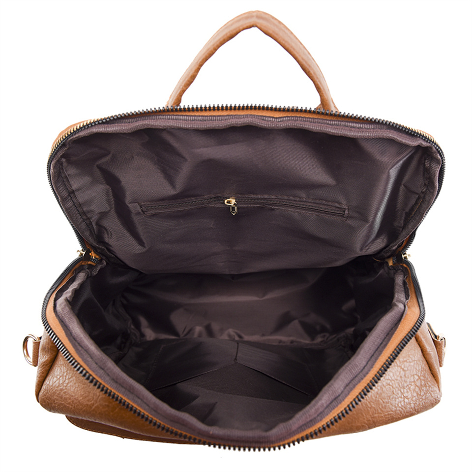 Frauen Rucksack PU Leder Schule Taschen Für Jugendliche Mädchen der Reise Schulter Tasche Rucksäcke