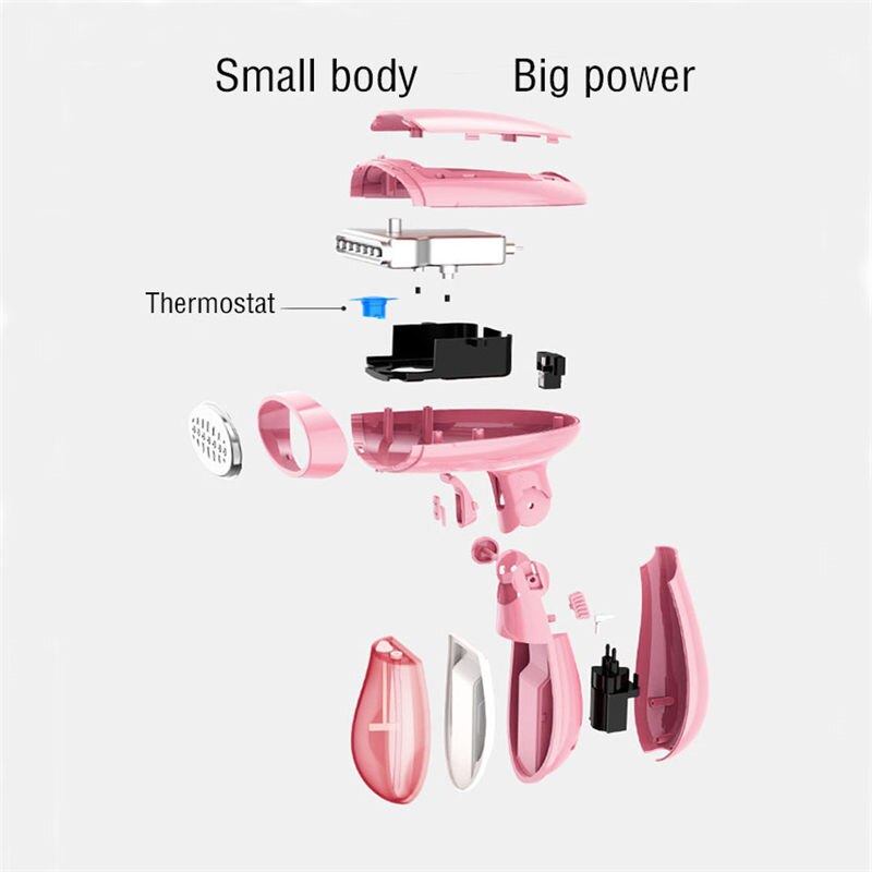 Máquina de engomar poderosa do ferro a vapor do rápido-calor do portátil 30 segundos do navio handheld dobrável 1300w do vestuário para a casa u3