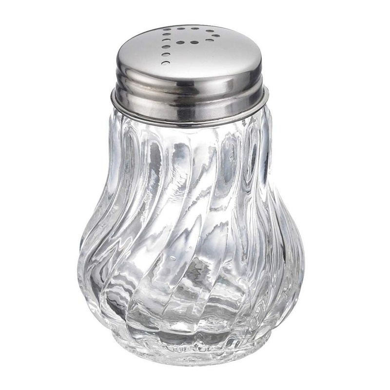 2Pcs Kitchen Spice Salt Pepper Seasoning Shaker Jar BBQ Cooking Glass Bottle Herb Spice Tools