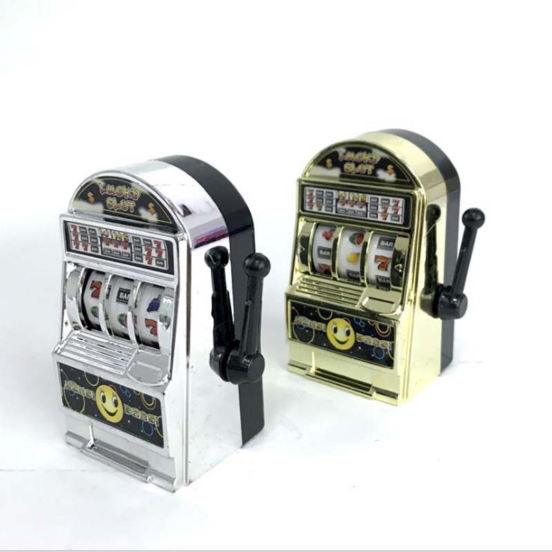 Simulación, Mini máquina de lotería, máquina de lotería de plástico para niños, máquina de juego, juguete de descompresión