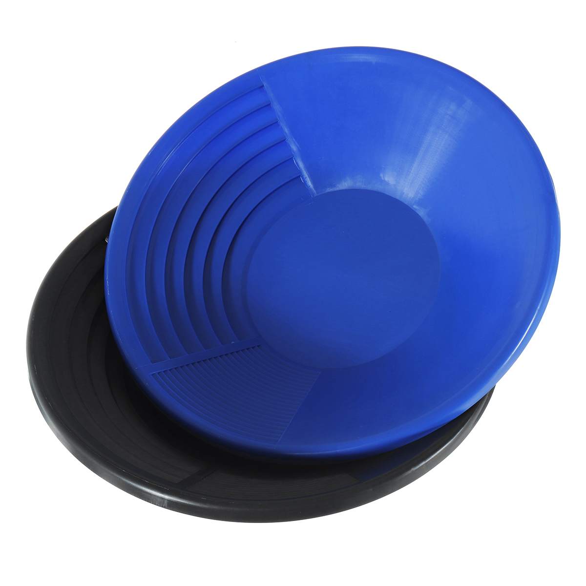 ZEAST 1Pc Plastic Gold Pan Basin Nugget Mining Dredging ProspectingGold Rush Tools 5 Colors