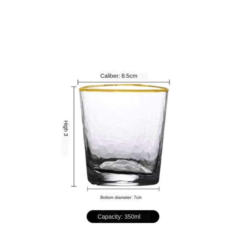 Large Capacity Crystal Glass Cup Small Wine Glass Champagne Cup European-style Tall Transparent Wine Glass Cup LD548: color4