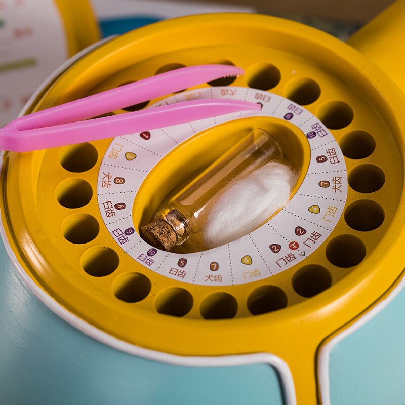 Organizador para dientes de leche para niños, helicóptero con de resina, caja para dientes, ZL223
