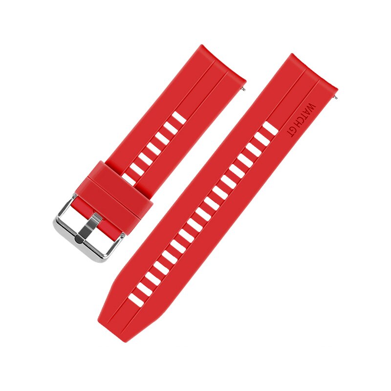 22mm urrem til huawei ur  gt 2e gt 2 / amazfit gtr 47mm / honor magic watch 2 46mm rem silikone til samsung galaxy ur: 9987
