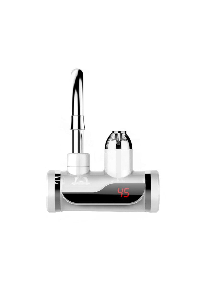 Grifo calentador de agua eléctrico para cocina, calentador instantáneo de agua sin depósito, dispositivo instantáneo de calefacción, grifo de agua giratorio 360: TT02 / Enchufe europeo