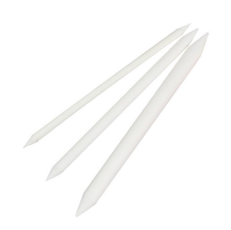 3/6Pcs/set Double Head Durable Art Drawing Tool Pastel Blending Smudge Material Escolar Sketching Paper Pencil: 3 pcs