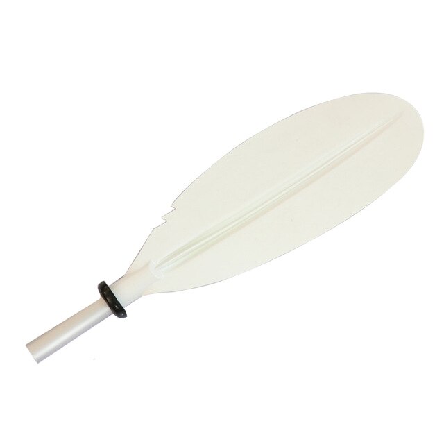 Detachable Aluminum Boat Oars Double-Ended Kayak Paddles Float Raft Canoe Detachable Portable Double-headed Ship Oar: White