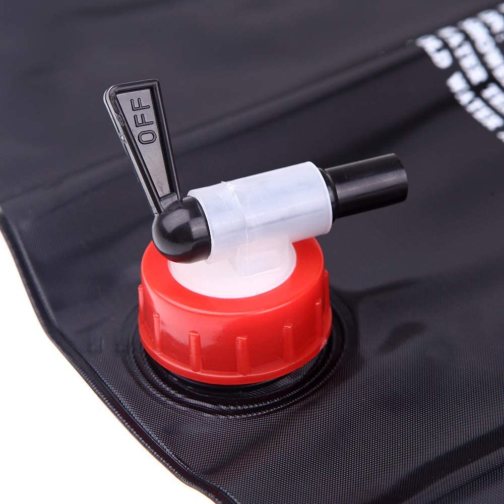 Draagbare Douche Bag Blauw Pvc Reizen Wassen Kit Camping Accessoire Set 5 Gallon/20L Voor Outdoor Reizen Camping/wandelen