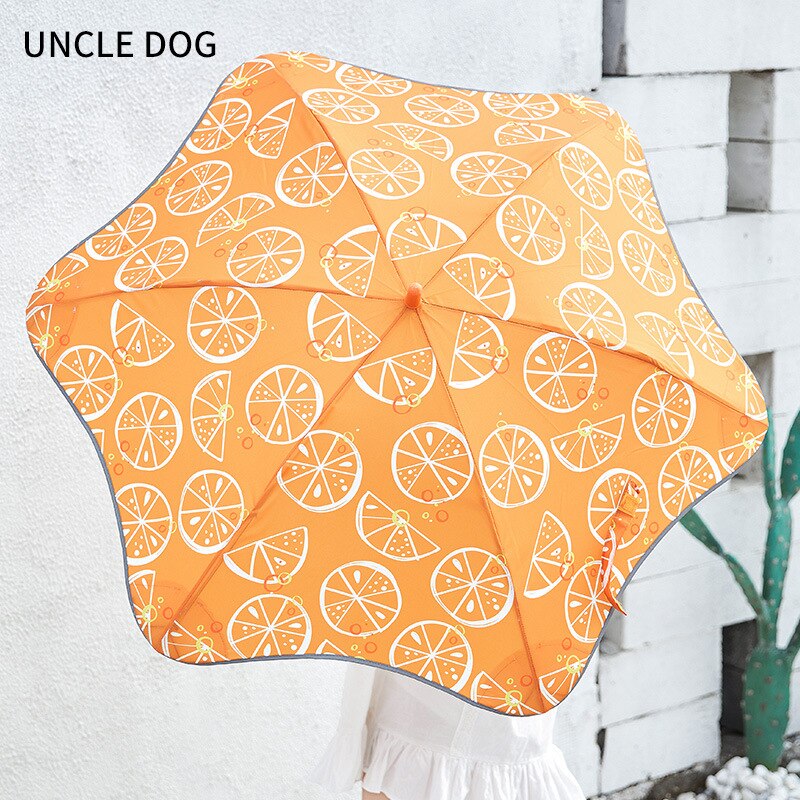 Student prinses lange steel kleuterschool baby paraplu jongens en meisjes kinderparaplu's afgeronde hoeken schattige kinderparaplu's