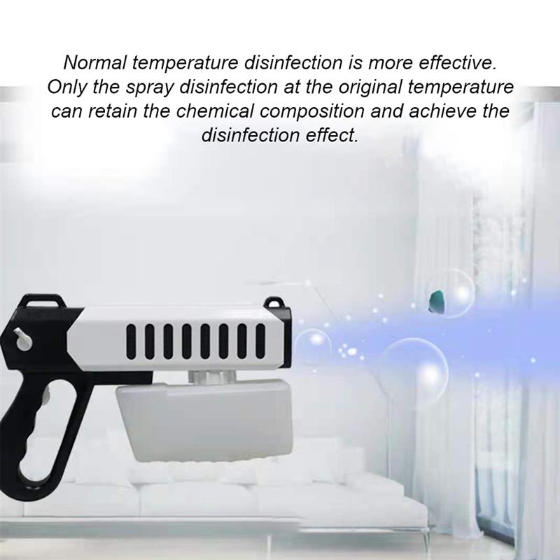 Spray Machine Electric Wireless Fogger Rechargeable Automatic Atomizer Sprayer with 1200ml Reservoir