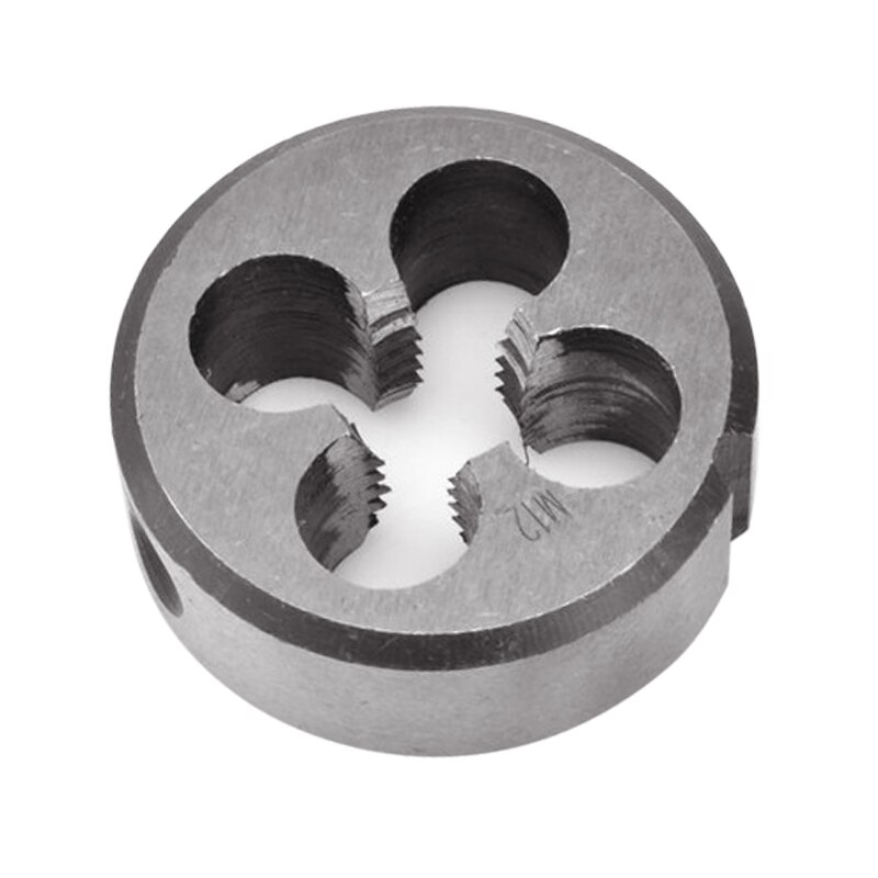 1 Uds M12 * 1,0mm tornillo métrico enhebrador máquina hilo de rosca diestros herramientas de tornillo de paso herramienta de torno accesorios de rosca