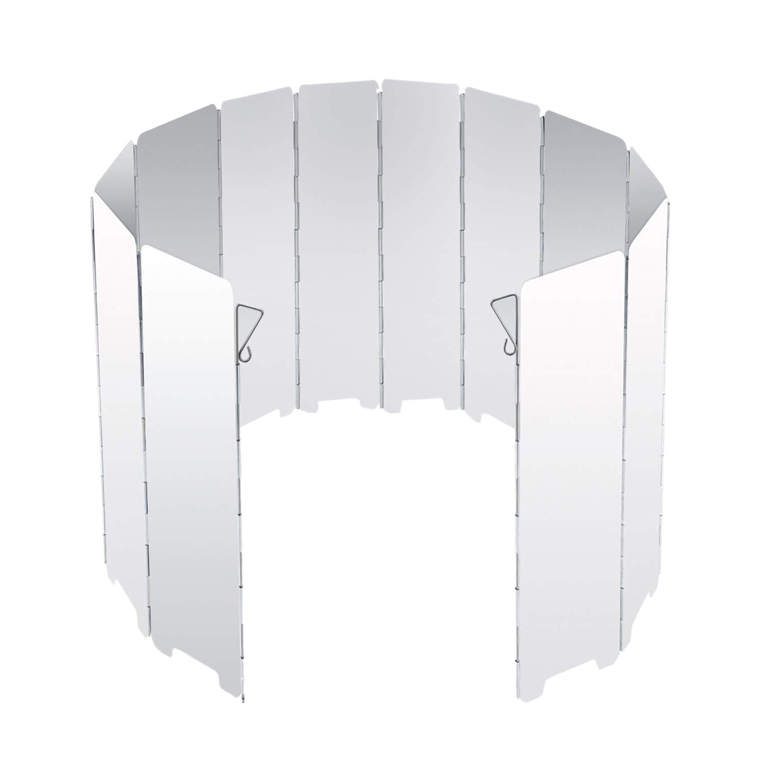 Camping Kachel Voorruit 12 Platen Ultralight Folding Camp Stove Voorruit Draagbare Camping Stove Voorruit Gebruik Alcohol Stov