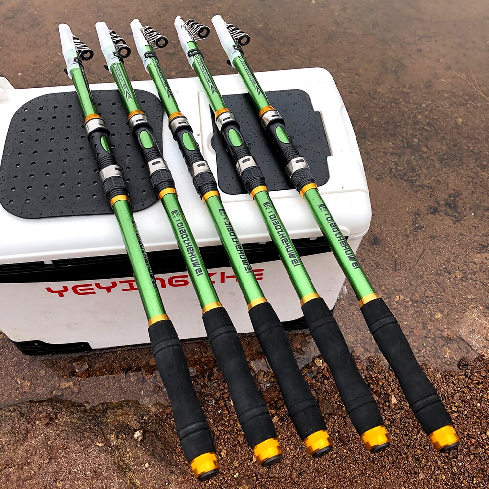 GHOTDA Sea Telescopic Fishing Rods Carp Fishing Spinning Rod Ultra Light Spinning Feeder Rod for Fishing Travel To