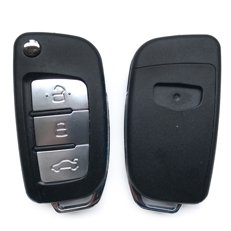 2/3 Buttons Car Remote Key Fob For Geely Emgrand 7 EC7 EC715 EC718 Emgrand7 EC7-RV EC715 EC718-RV Modified Flip Folding Key Case