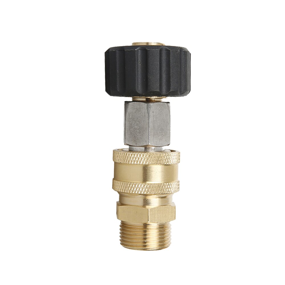High Pressure Washer Adapter Set Quick Connect Kits For Snow Foam Lance M22 Swivel to M22 Metric to Quick Release