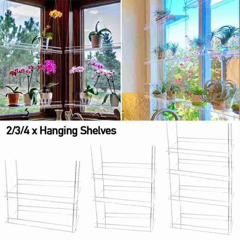 Shelf For Plants Window Bathroom Or Kitchen Window Plant Shelf Hanging Shelf Plant Shelves Plant Stand Indoor Garden Decor
