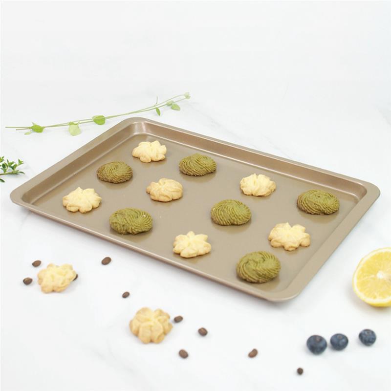 1 Pc Hittebestendige Cookie Pan Creatieve Rechthoekige Anti-aanbak Bakplaat Bakken Pan Cake Sheet Diy Bakken Tools