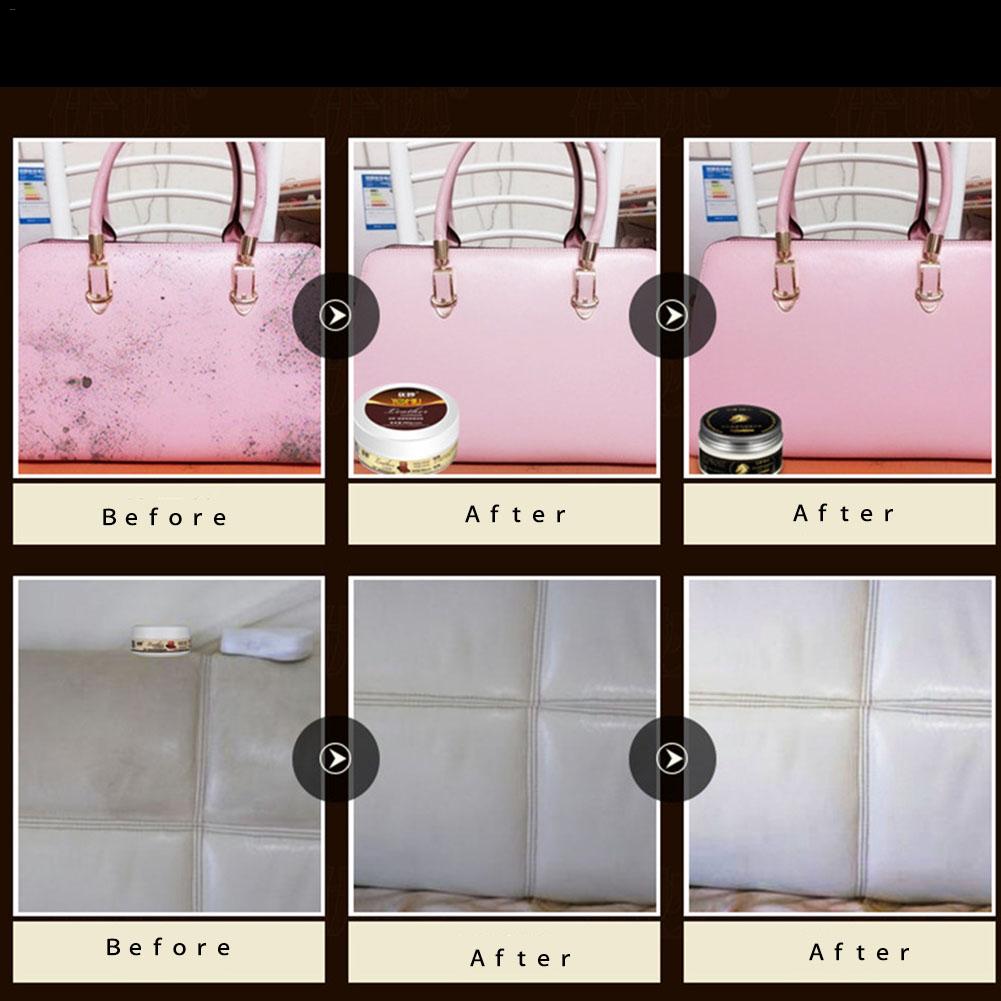 Leather Refurbishing Cleaner Car Seat Sofa Leather Cleaning Cream All-Purpose Leather Repair Tool Car agent cleaning paste