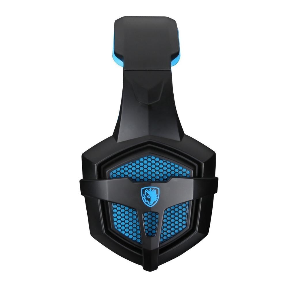 SADES – casque d'écoute de jeu SA807, 3.5mm, avec micro, écouteurs stéréo, basses profondes, pour PC portable, PS4, Xbox One, Gamer