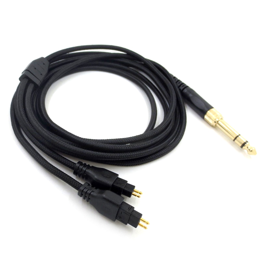 Lydkort lydkabler erstatning til hodetelefonkabel til sennheiser  hd580 hd600 hd650 hd660s 3.5mm jack hodetelefoner