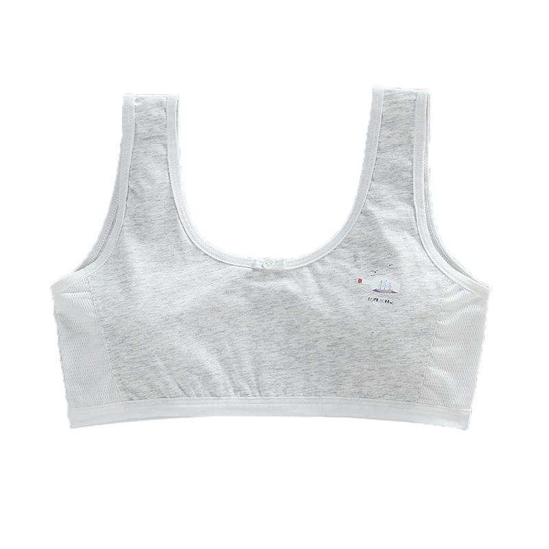 Ado fille sport soutien-gorge haut pour enfants sous-vêtements jeune puberté formation Lingerie pour adolescentes vêtements 7-16Y: GY