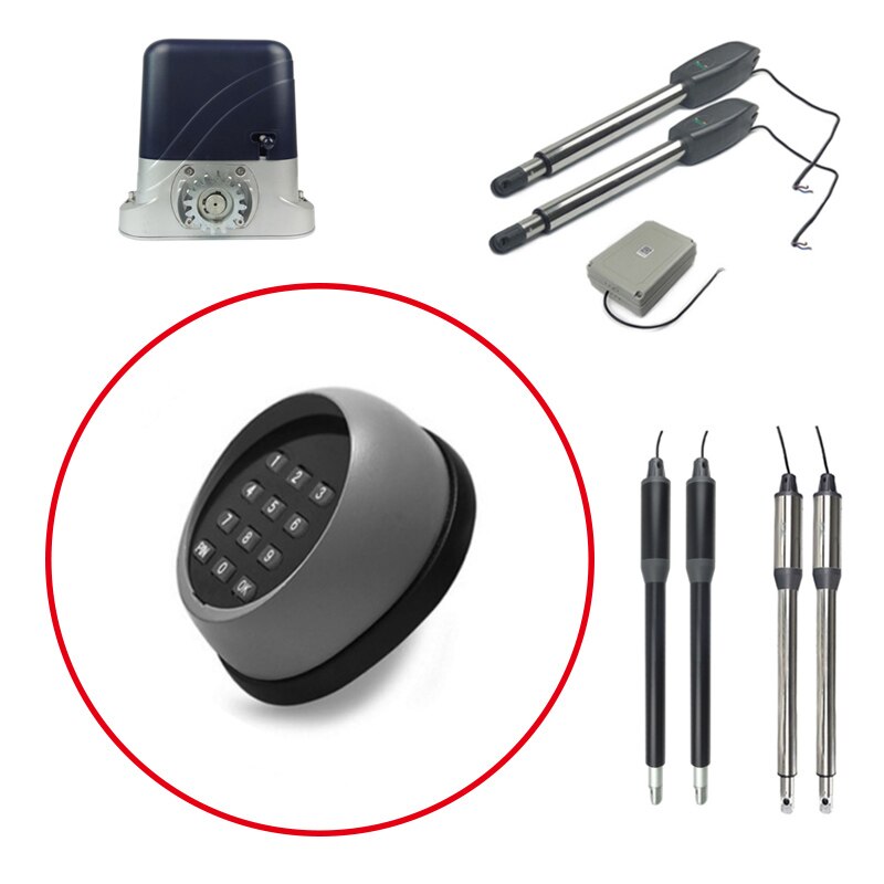 Wireless Keypad for Access Control Gate Openers 433mhz Remote Contrl Outdoor Conventional Frequency Remote Control Keyboard