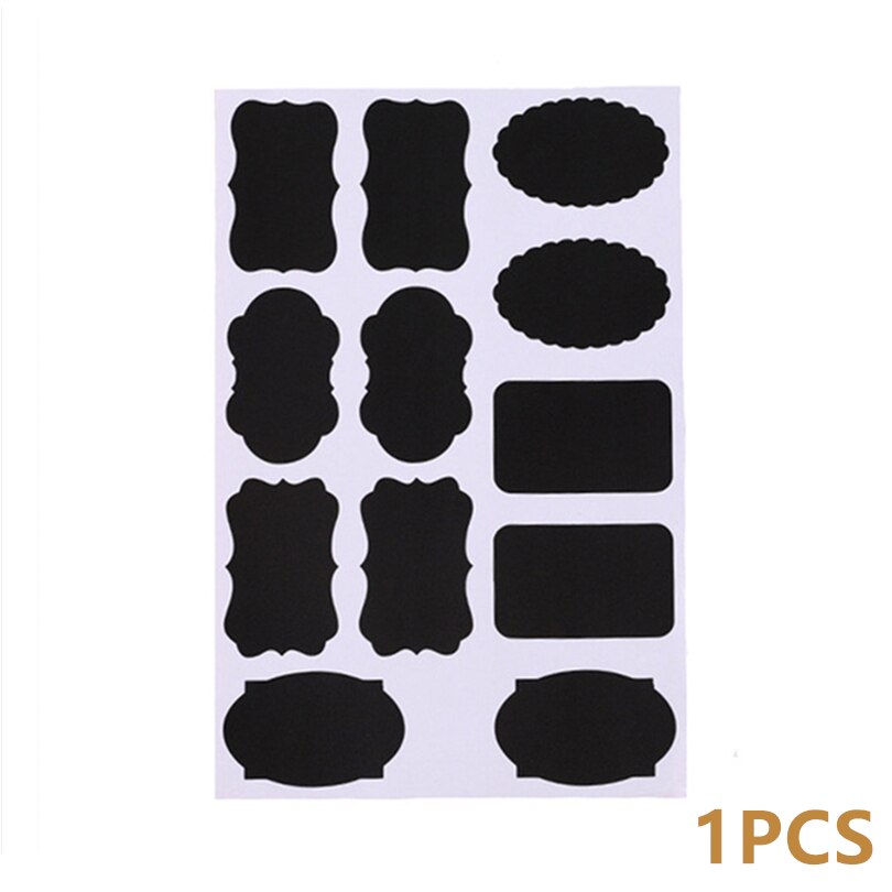 White Liquid Chalk Pen Marker Glass Windows Chalkboard Blackboard Liquid Pen Used On Chalkboard Can Be Wipe: A Black Sticker 1PC