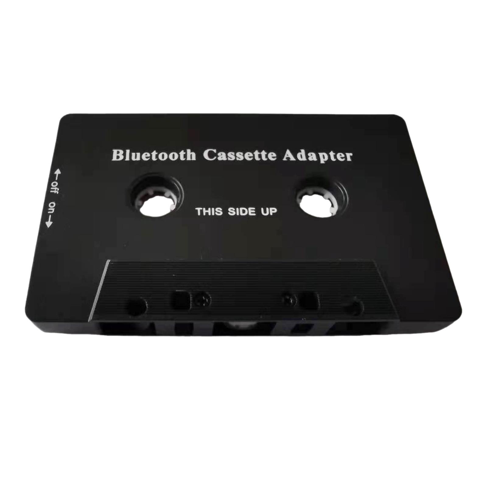 Car Audio Bluetooth Wireless Cassette Receiver with Stereo Audio Cassette to AUX Adapter AUX Tape Convert Plug and Play
