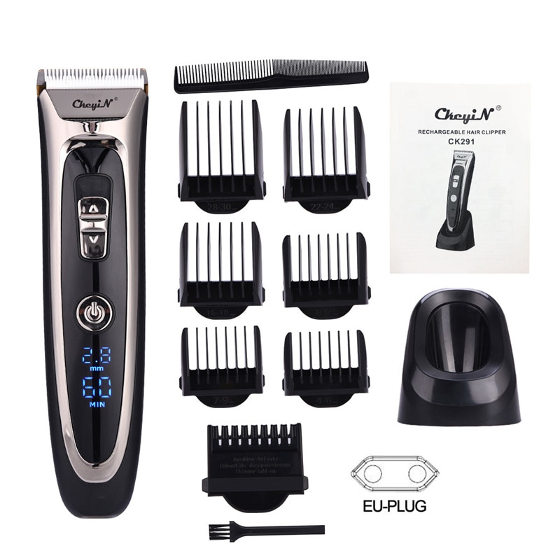 CkeyiN Hair Clipper Trimmer Elektrische Haar Schneiden Maschine Wiederaufladbare Barber Cutter Cordless Haarschnitt Scharfe Klinge