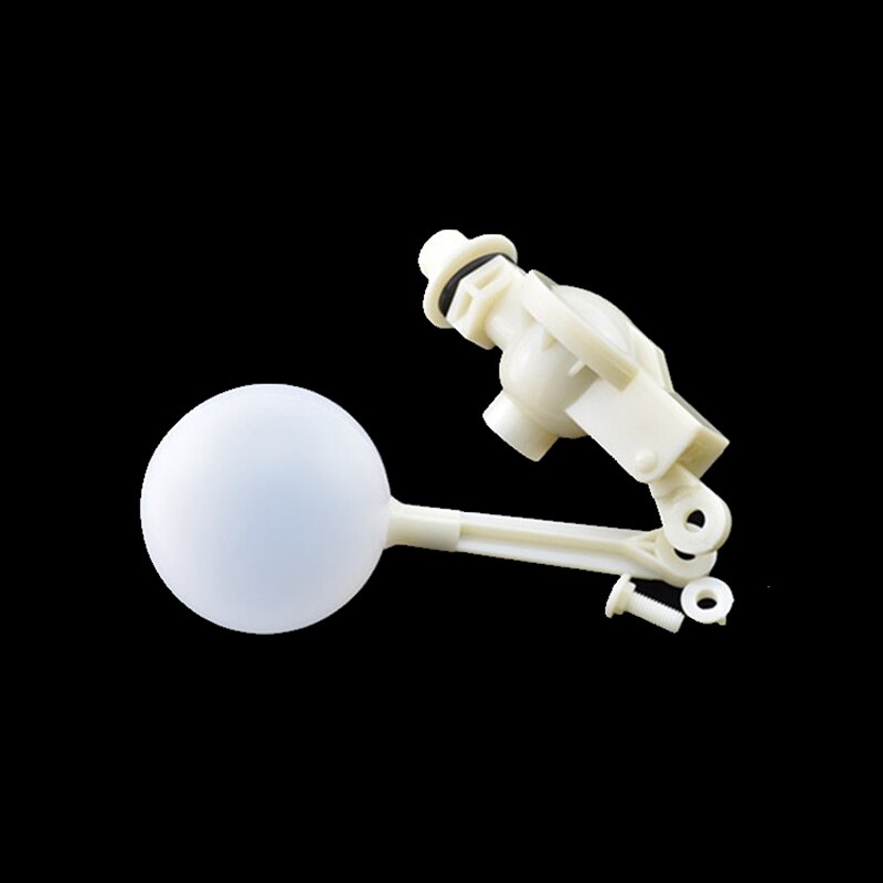 1pc 1/2inch-2inch White Plastic Adjustable Auto Fill Float Ball Valve Water Control Switch for Water Tower Water Tank